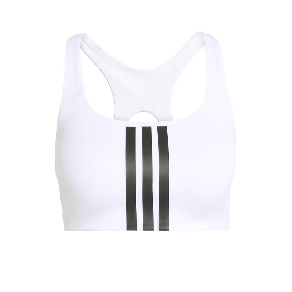 ADIDAS Optime Workout 3-Stripes Medium Support Women's Sports Bra - Supersports Thailand