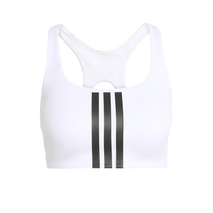 ADIDAS Optime Workout 3-Stripes Medium Support Women's Sports Bra - Supersports Thailand