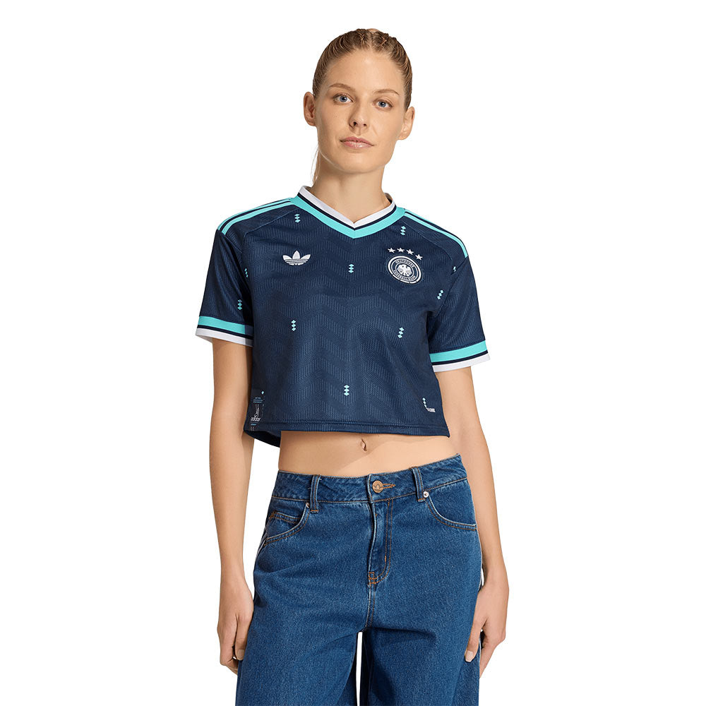 ADIDAS Women's Germany Away 2026 Cropped Jersey - Supersports Thailand