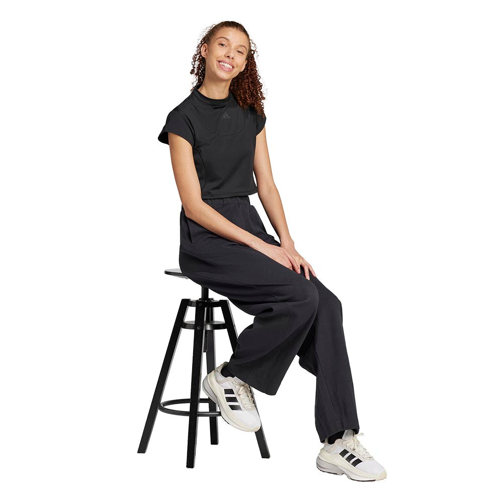 ADIDAS City Escape Doubleknit Barrel Tracksuit Women's Lifestyle Pants - Supersports Thailand