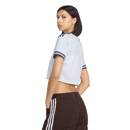 ADIDAS Women's Italy Away 2026 Cropped Jersey - Supersports Thailand