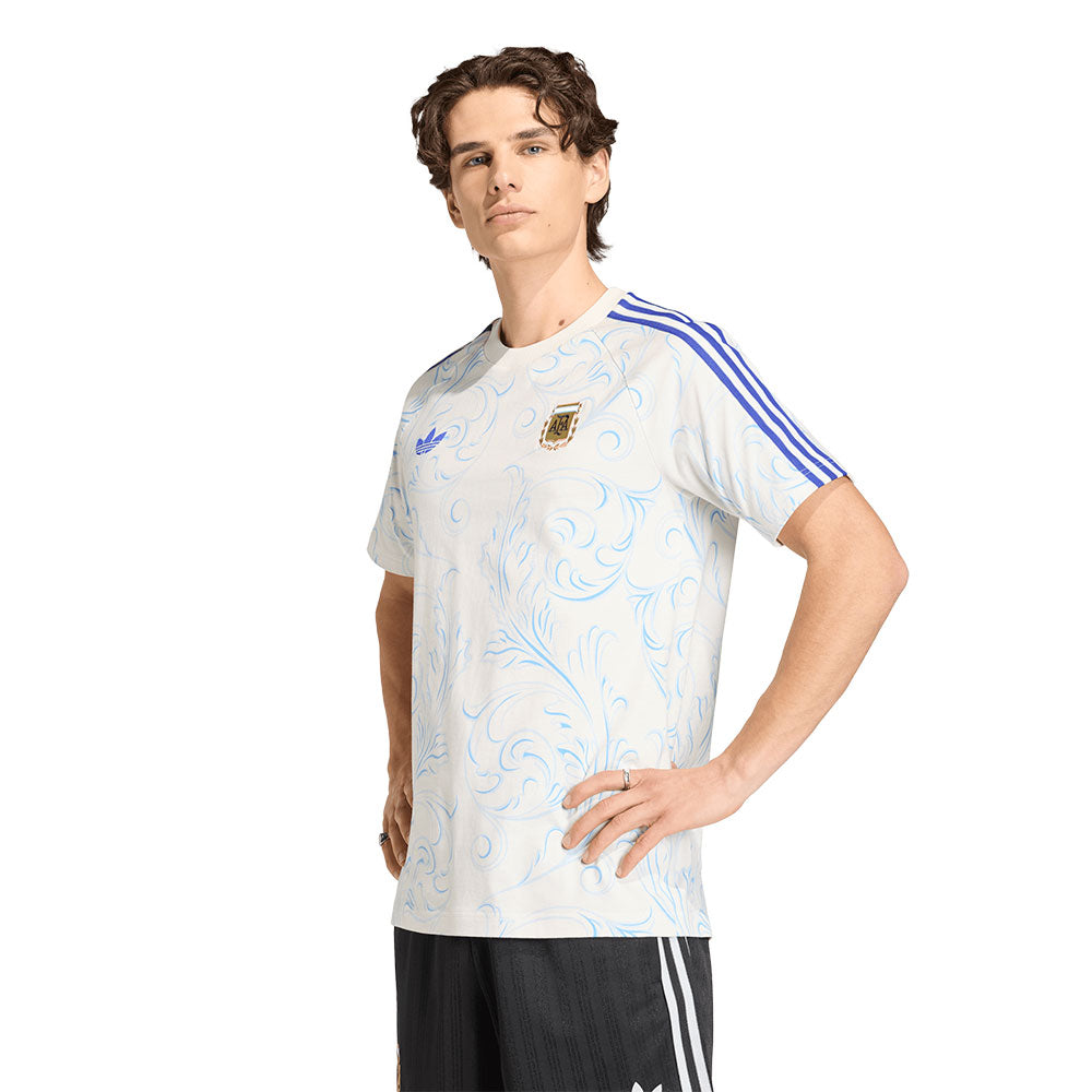 ADIDAS Argentina Originals All Over Print Men's Football T-Shirt - Supersports Thailand Supersports Thailand