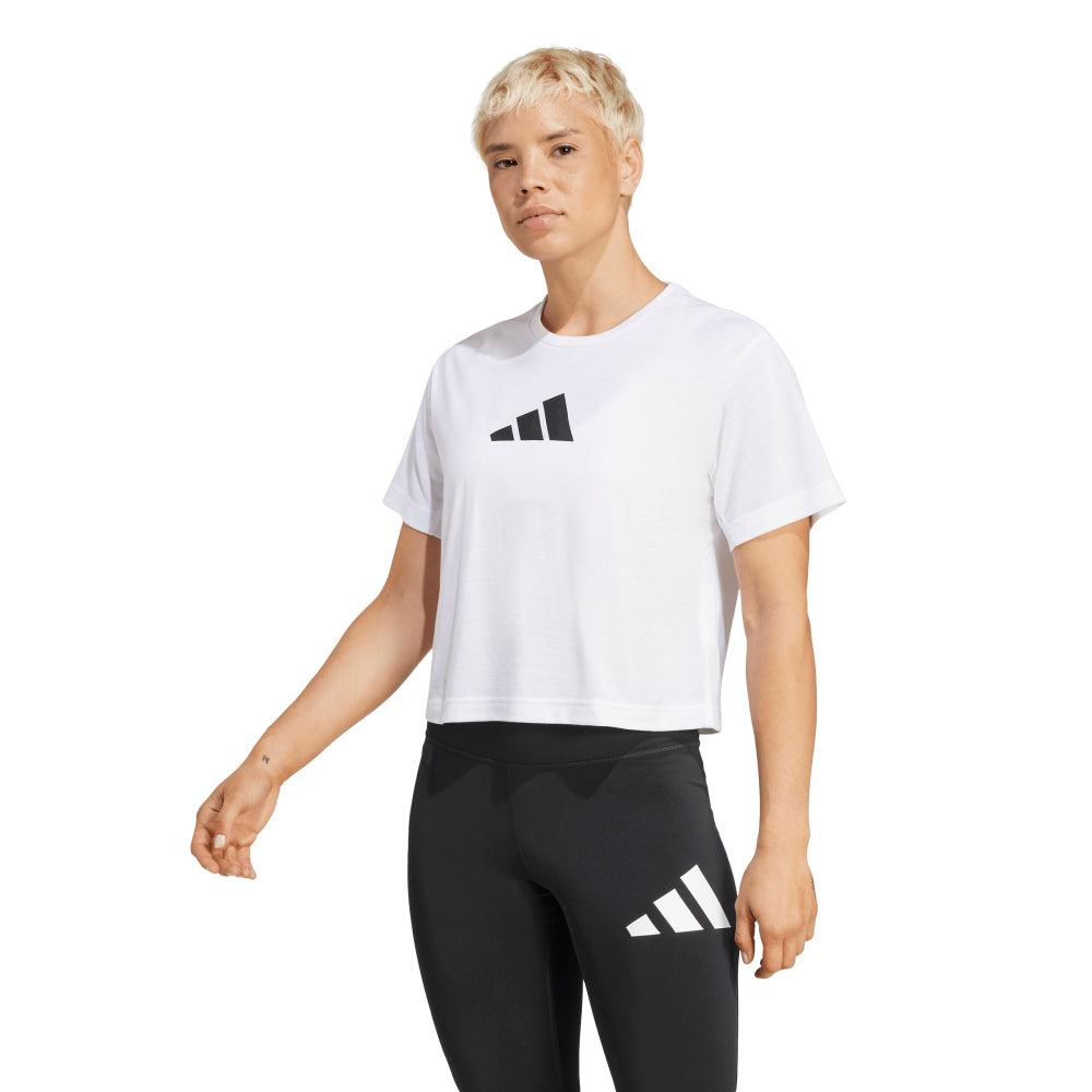 ADIDAS Train Essentials Big Logo Performance Women's Training T-Shirt - Supersports Thailand