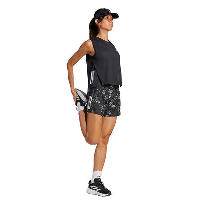 ADIDAS Own the Run CLIMACOOL High Rise Floral Women's Running Shorts