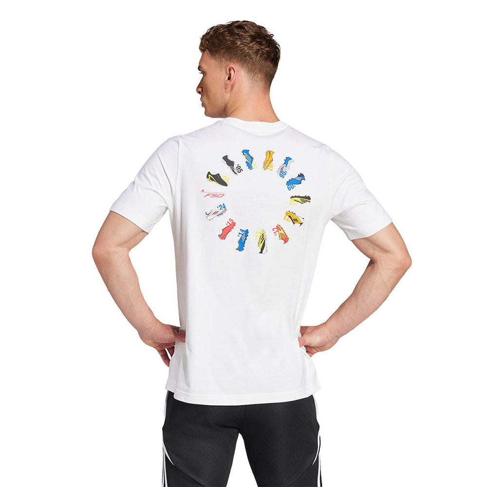 ADIDAS F50 History Graphic Men's Football T-Shirt - Supersports Thailand