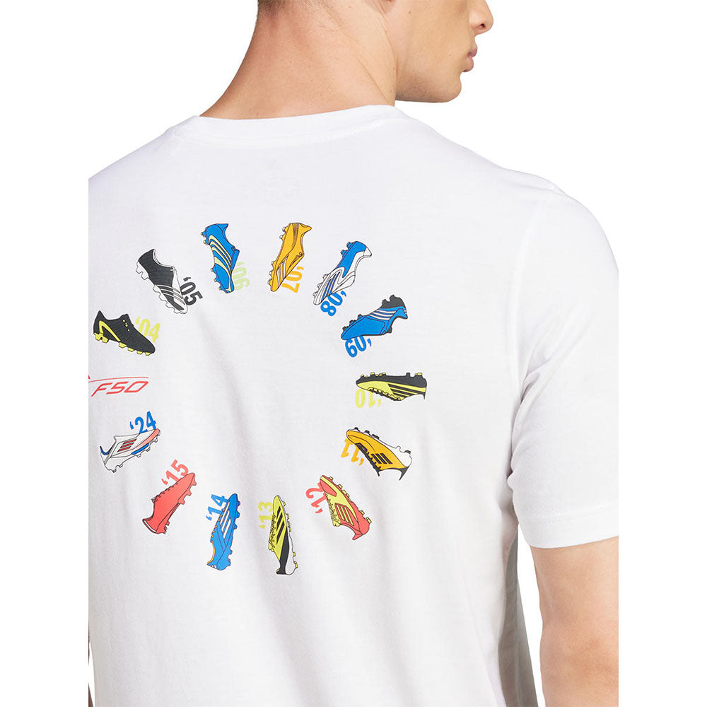 ADIDAS F50 History Graphic Men's Football T-Shirt - Supersports Thailand