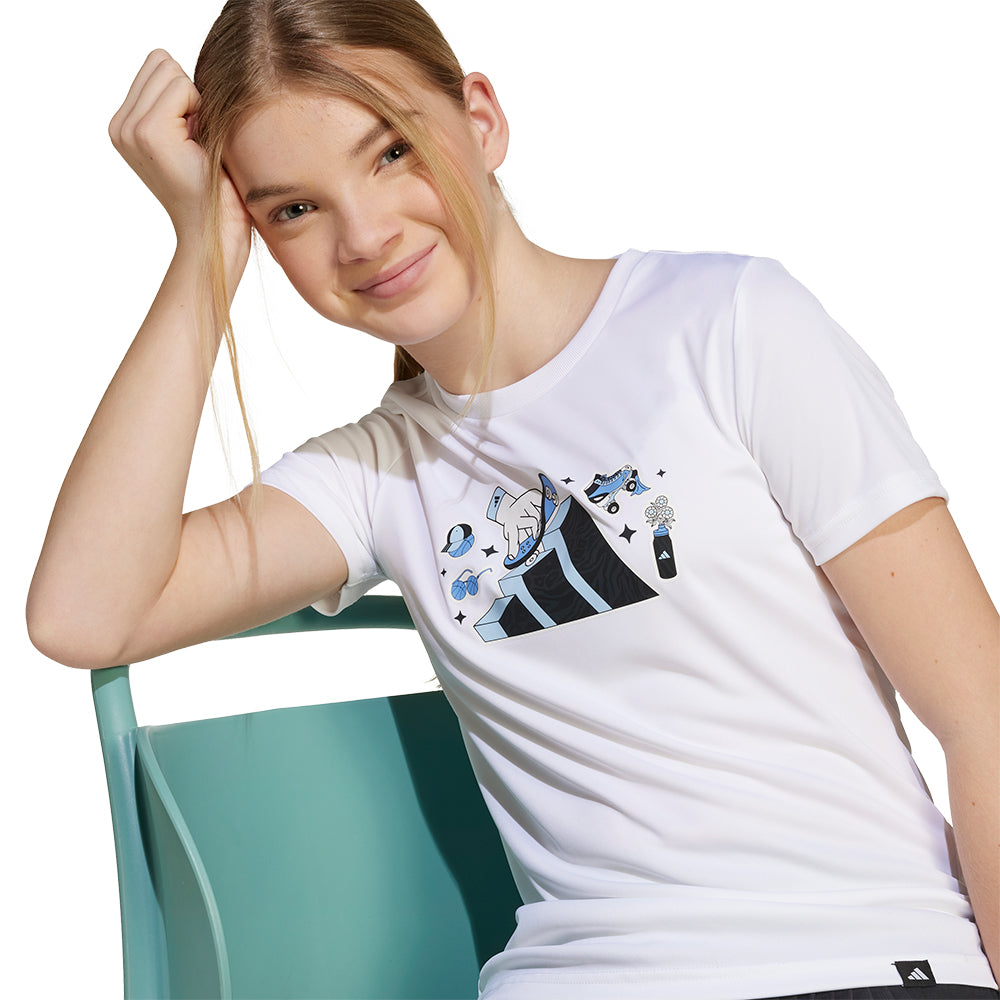 ADIDAS CLIMACOOL Animal Graphic Kids T-Shirt - Supersports Thailand Supersports Thailand