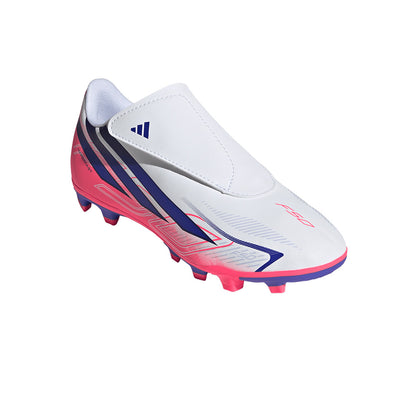 ADIDAS F50 Hyperfast Club Velcro MG Kids Football Shoes