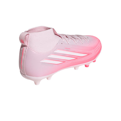 ADIDAS F50 Sparkfusion League Mid Cut MG Kids Football Shoes