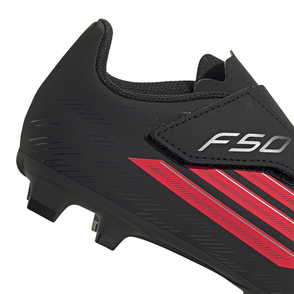 ADIDAS F50 Club Velcro FG/MG Kids Football Shoes - Supersports Thailand Supersports Thailand