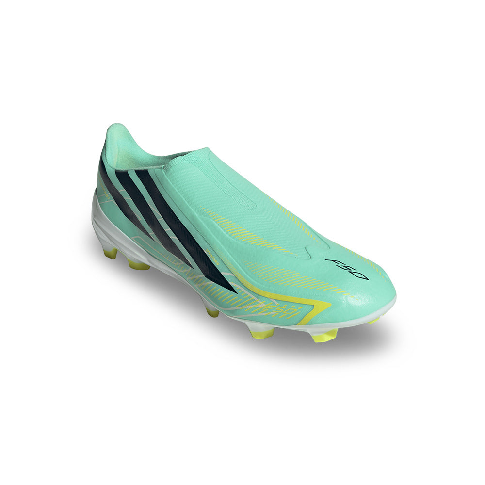 ADIDAS F50 Hyperfast League Laceless FG รองเท้าฟุตบอลผู้ชาย Supersports Thailand
