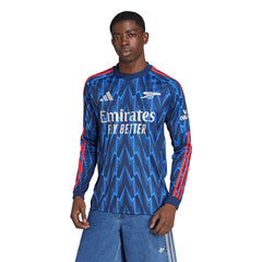 ADIDAS เสื้อแข่งผู้ชายแขนยาวทีมอาร์เซนอล ชุดเยือน ฤดูกาล 2025/26