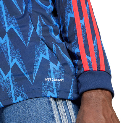 ADIDAS เสื้อแข่งผู้ชายแขนยาวทีมอาร์เซนอล ชุดเยือน ฤดูกาล 2025/26