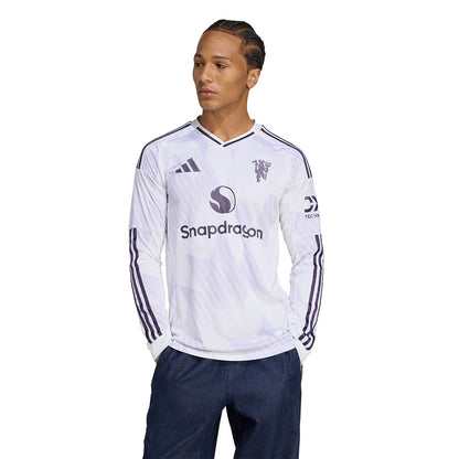 ADIDAS Men's Manchester United Away 2025/26 Long Sleeve Jersey