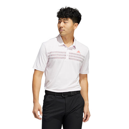 ADIDAS CHST Print เสื้อโปโลกอล์ฟผู้ชาย