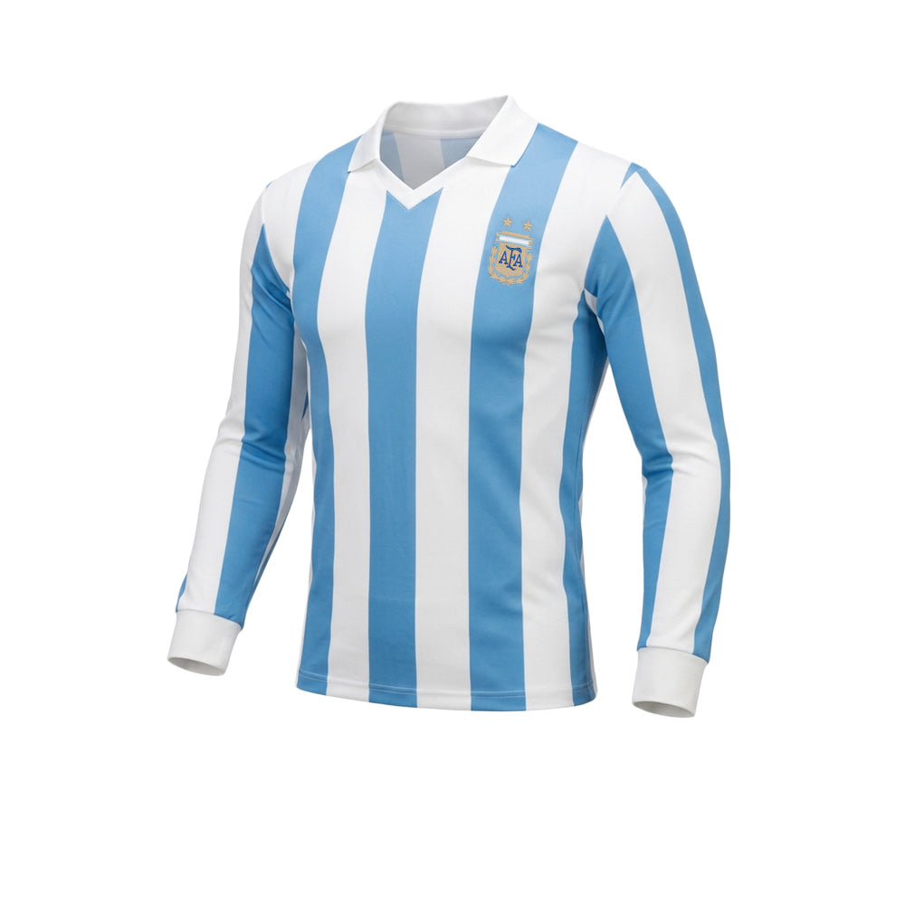 ALL STAR PARTNER AFA Argentina Messi 10 Long Sleeve เสื้อฟุตบอลผู้ชาย Supersports Thailand
