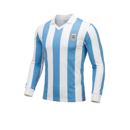 ALL STAR PARTNER AFA Argentina Messi 10 Long Sleeve เสื้อฟุตบอลผู้ชาย