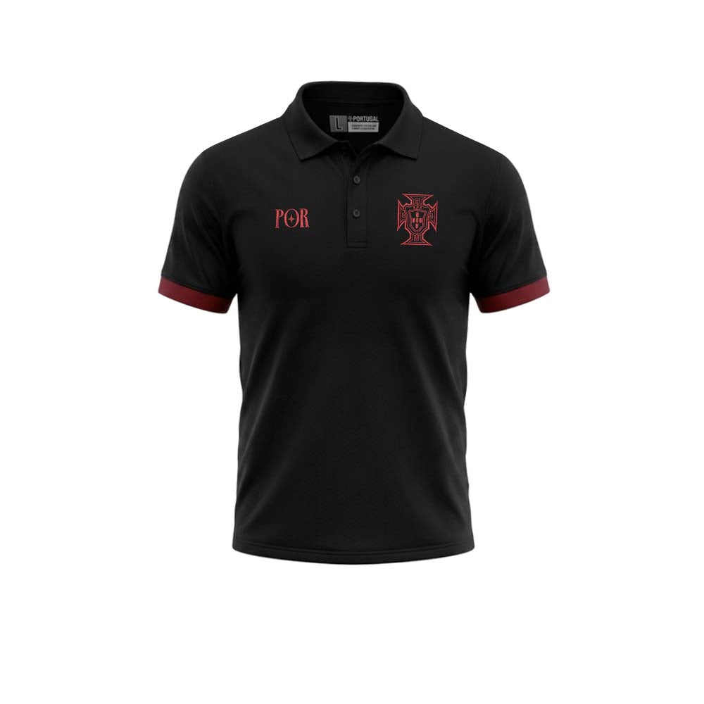 ALL STAR PARTNER Portugal FPF เสื้อโปโลฟุตบอลผู้ชาย Supersports Thailand