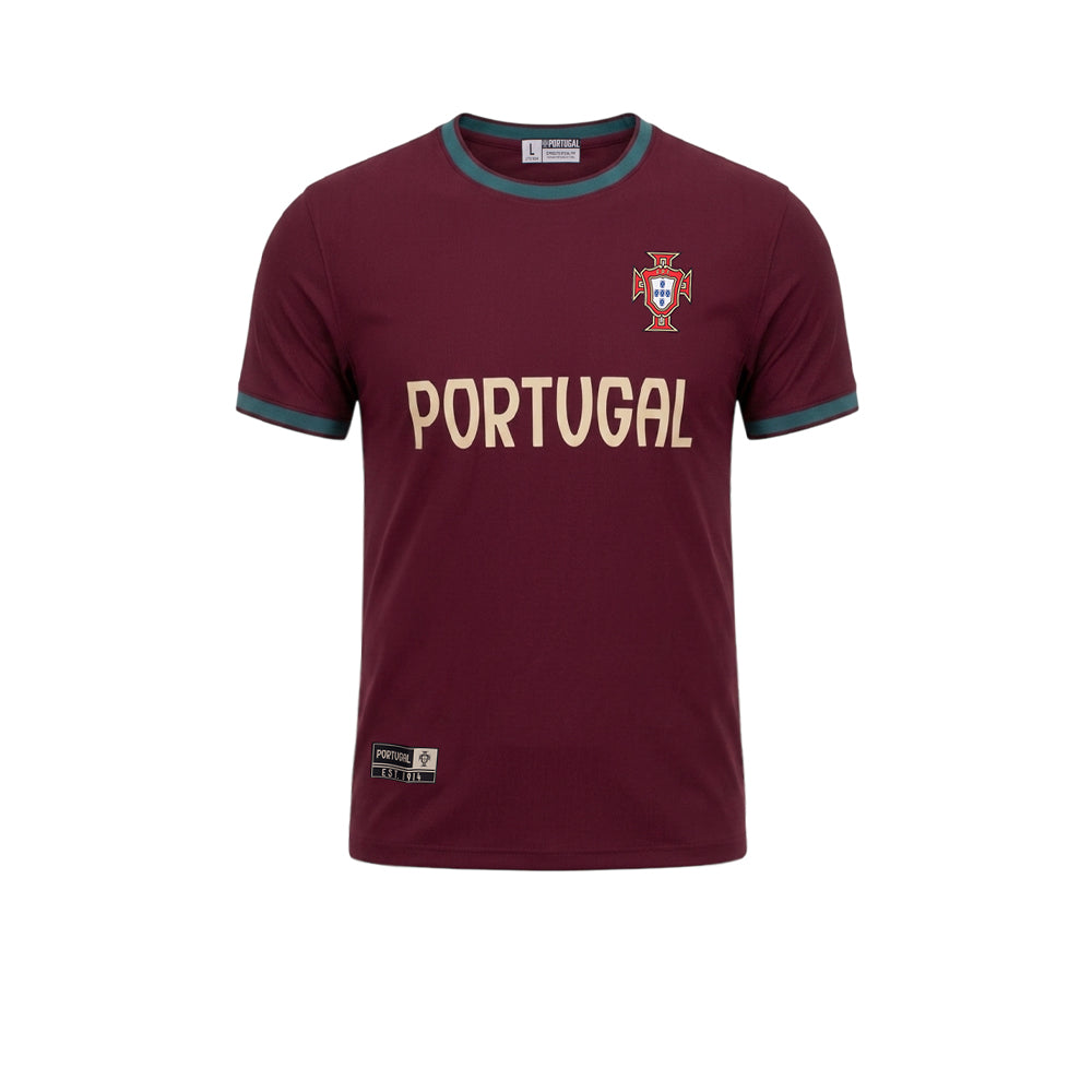 ALL STAR PARTNER Portugal FPF Cristiano Ronaldo เสื้อยืดฟุตบอลผู้ชาย Supersports Thailand