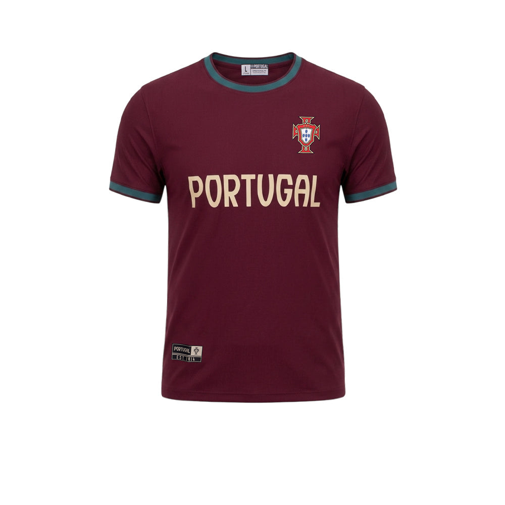 FANTOWN Portugal FPF Cristiano Ronaldo Men's Football T-Shirt - Supersports Thailand