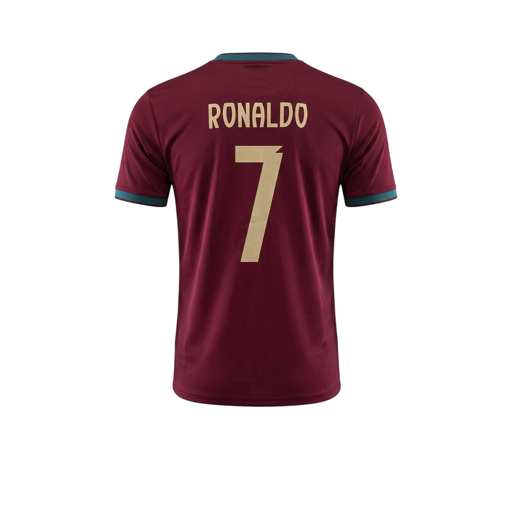 ALL STAR PARTNER Portugal FPF Cristiano Ronaldo เสื้อยืดฟุตบอลผู้ชาย Supersports Thailand