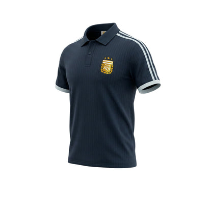 ALL STAR PARTNER Argentina Team Stripe เสื้อโปโลผู้ชาย