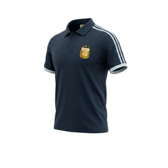 ALL STAR PARTNER Argentina Team Stripe เสื้อโปโลผู้ชาย
