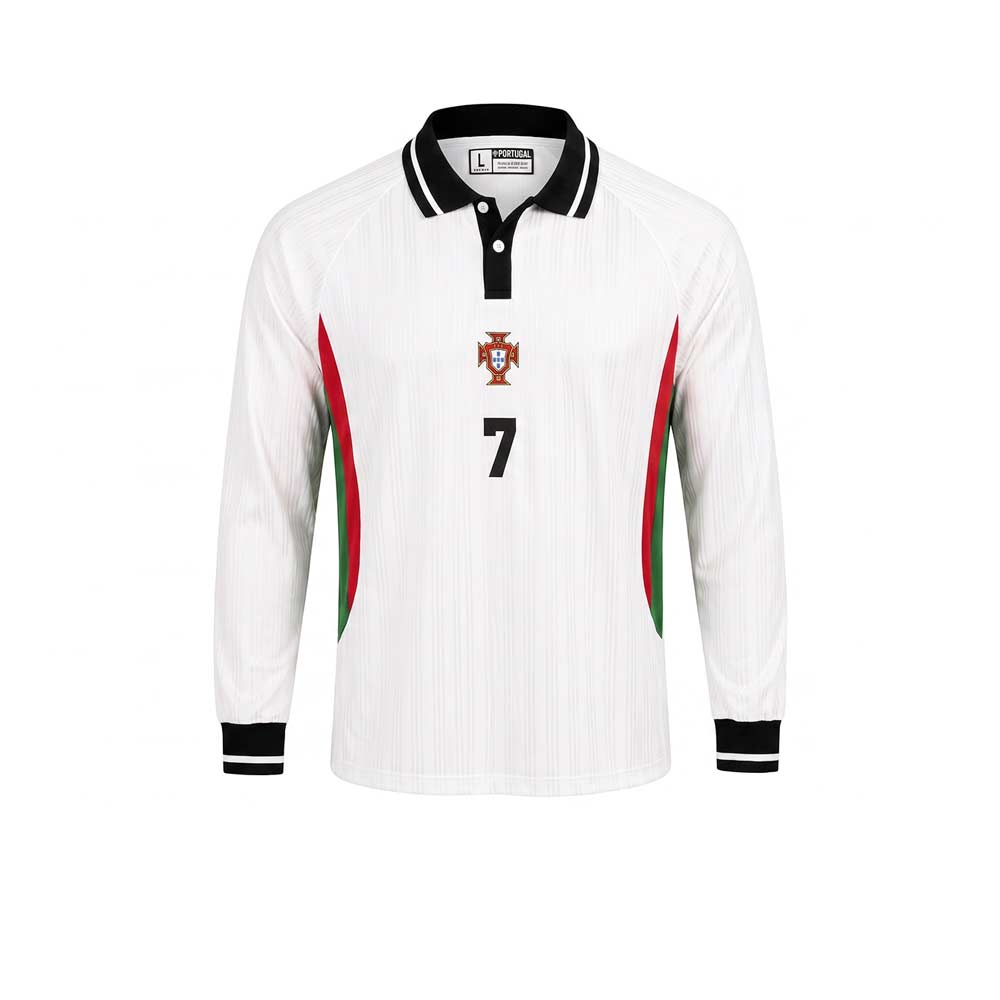 ALL STAR PARTNER Portugal Team Ronaldo No.7 Long Sleeve เสื้อฟุตบอลผู้ชาย Supersports Thailand