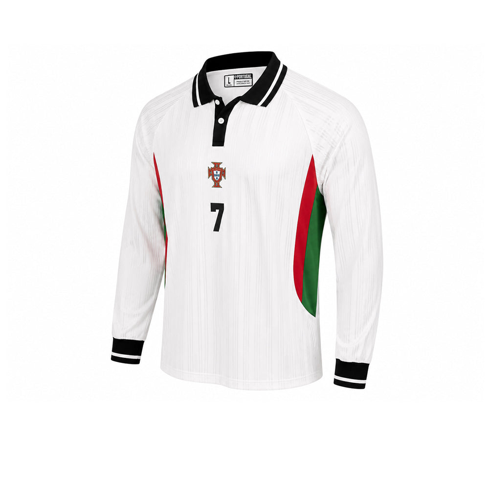 ALL STAR PARTNER Portugal Team Ronaldo No.7 Long Sleeve เสื้อฟุตบอลผู้ชาย Supersports Thailand