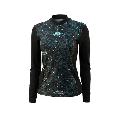 ARENA Black Long Sleeve Women's Rashguard - Supersports Thailand