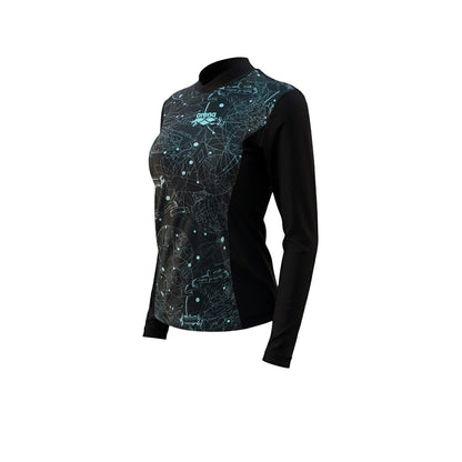 ARENA Black Long Sleeve Women's Rashguard - Supersports Thailand
