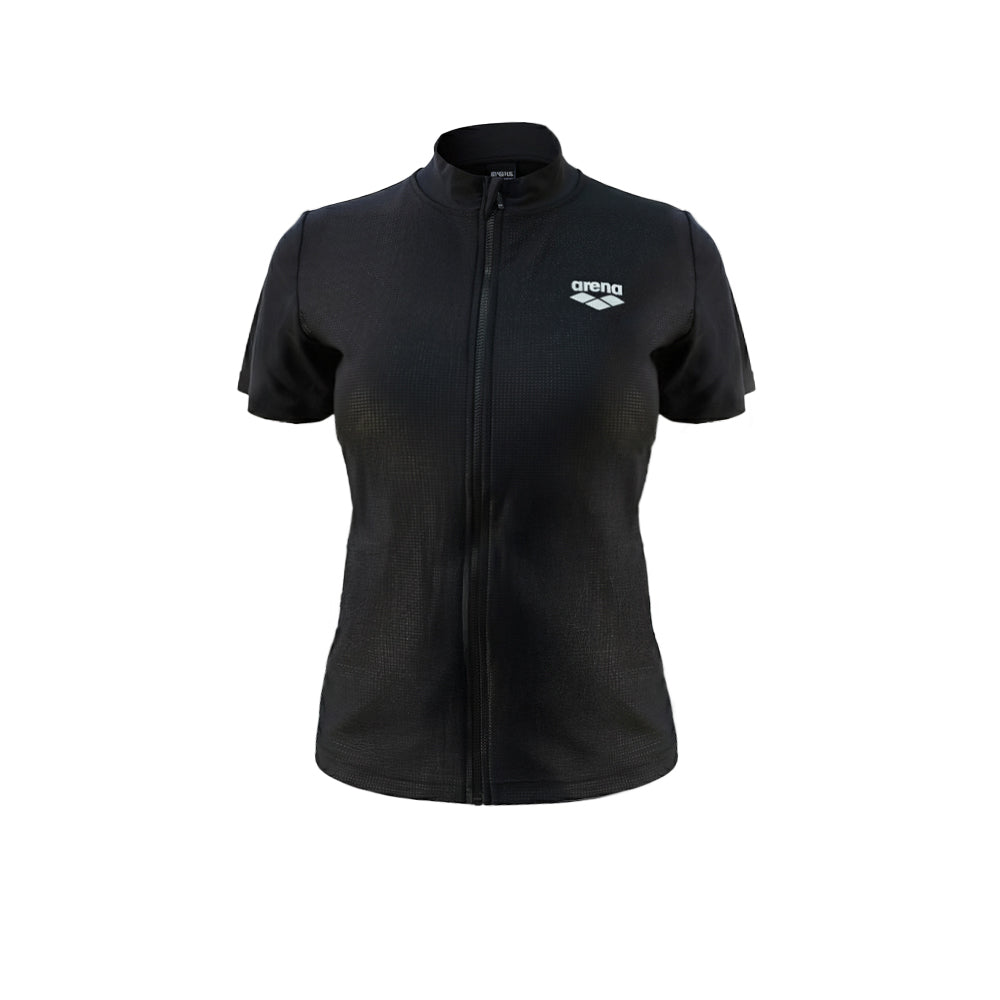ARENA Black Short Sleeve Women's Rashguard - Supersports Thailand