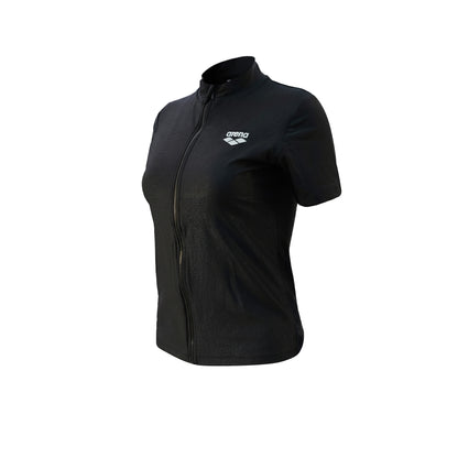 ARENA Black Short Sleeve Women's Rashguard - Supersports Thailand