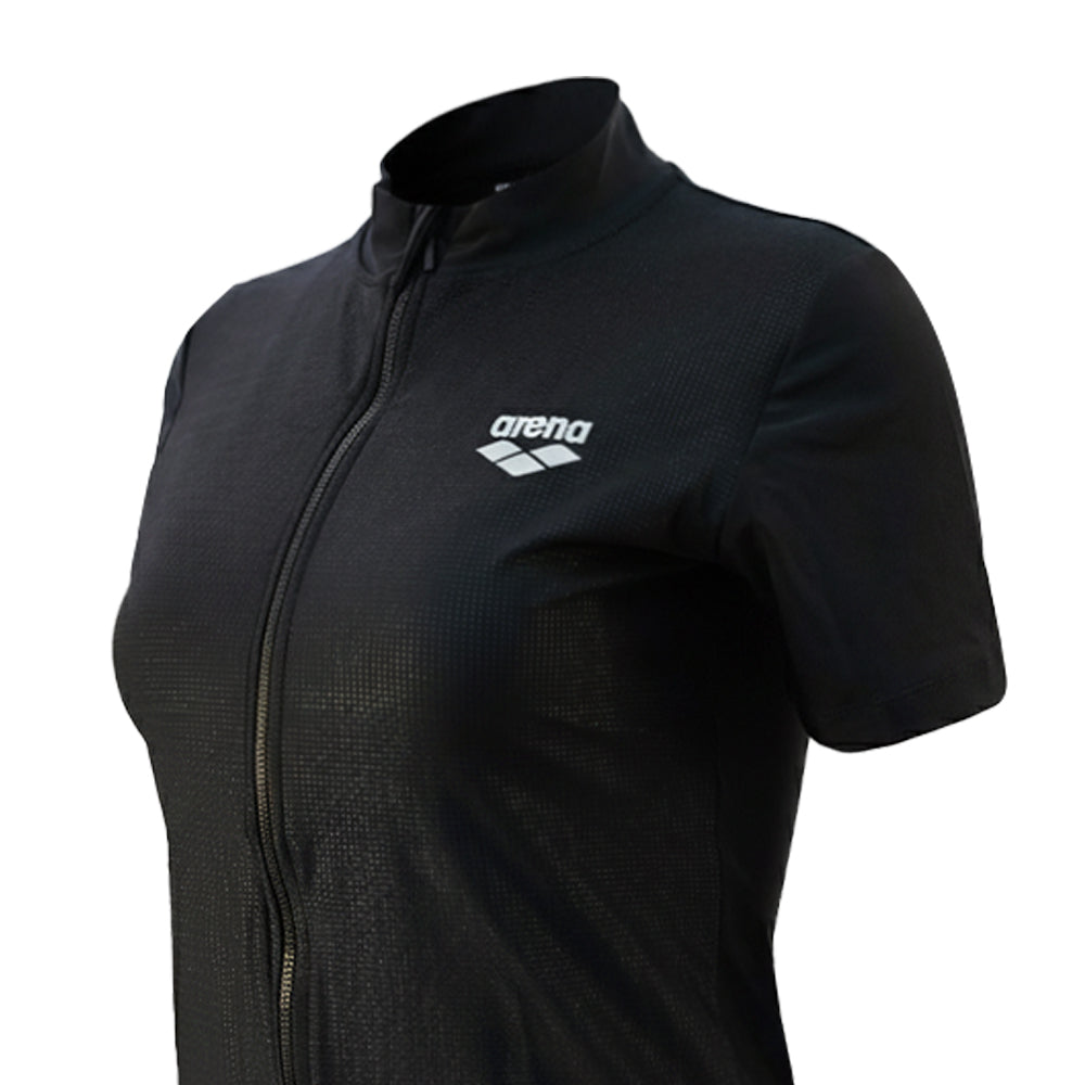 ARENA Black Short Sleeve Women's Rashguard - Supersports Thailand