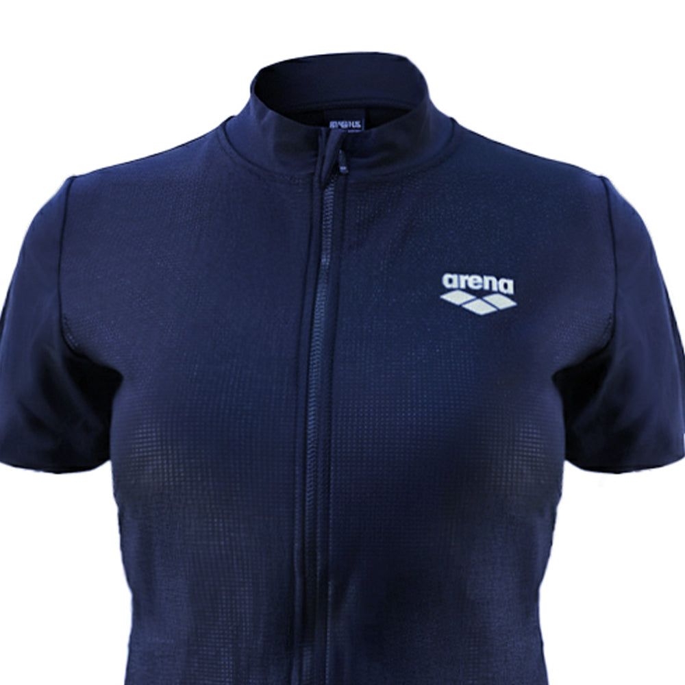 ARENA Navy Short Sleeve Women's Rashguard - Supersports Thailand