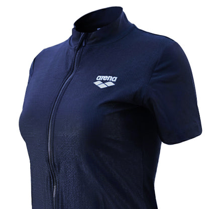 ARENA Navy Short Sleeve Women's Rashguard - Supersports Thailand