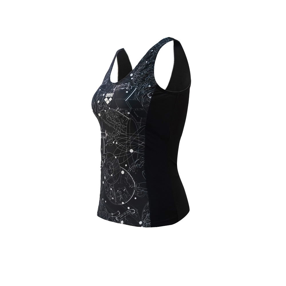 ARENA Black Sleeveless Women's Rashguard - Supersports Thailand Supersports Thailand