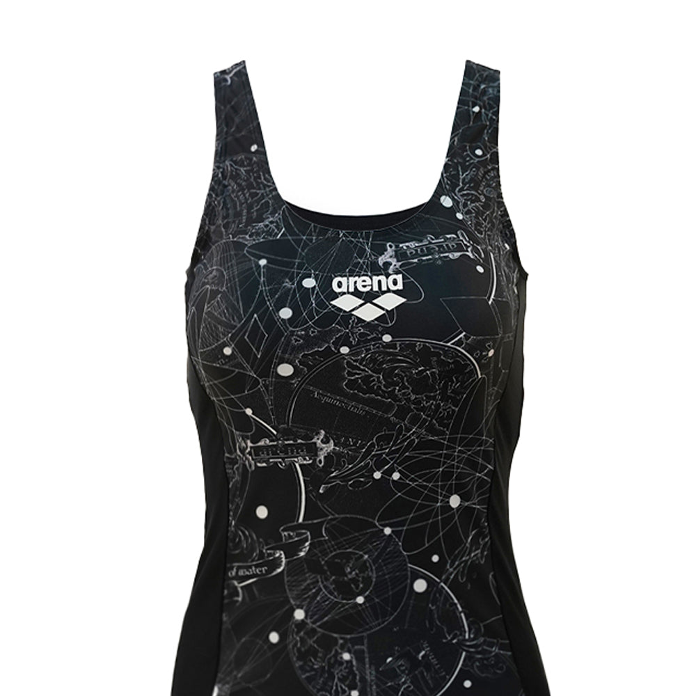 ARENA Black Sleeveless Women's Rashguard - Supersports Thailand