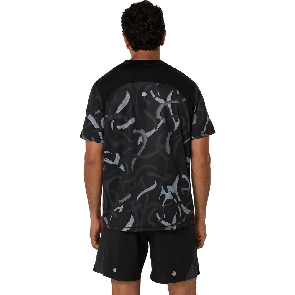 ASICS Road All Over Print Men's Running T-Shirt - Supersports Thailand Supersports Thailand