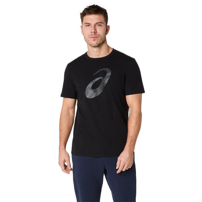 ASICS Spiral Logo Graphic Cotton Blend Tee Men's Running T-Shirt - Supersports Thailand
