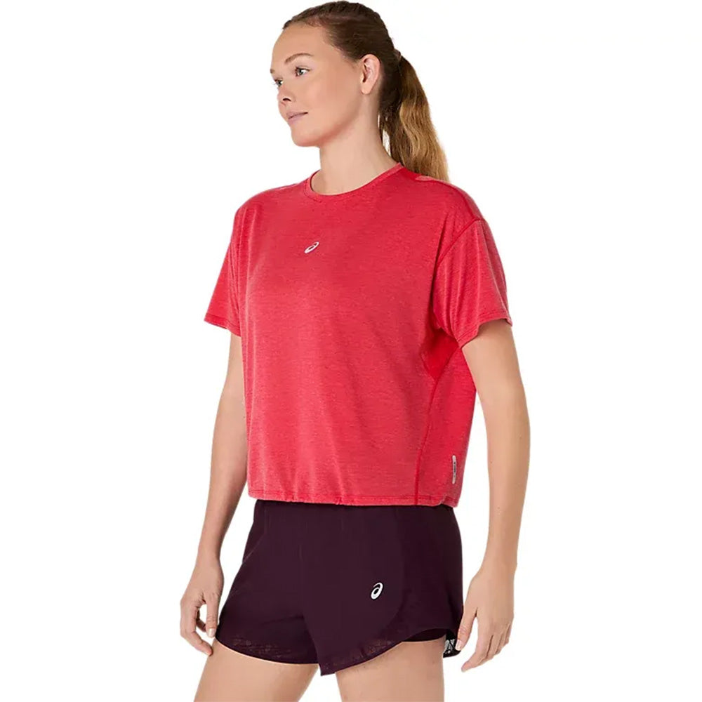 ASICS Nagino Run Short Sleeve เสื้อวิ่งผู้หญิง Supersports Thailand