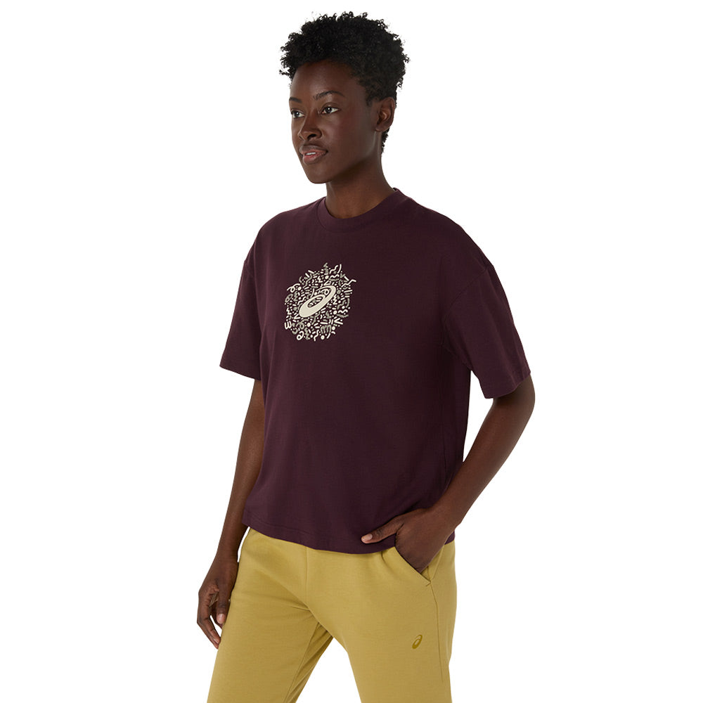 ASICS Relaxed Graphic Tee Women's Running T-Shirt - Supersports Thailand
