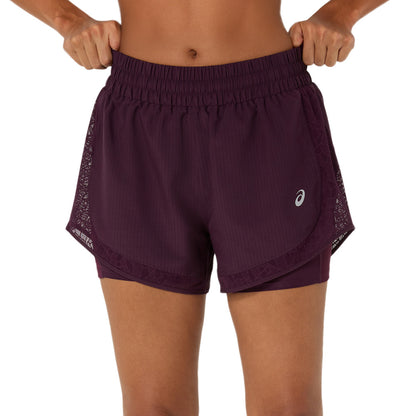 ASICS Nagino Run 2-n-1 Women's Running Short