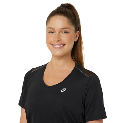 ASICS Road V-Neck Women's Running T-Shirt