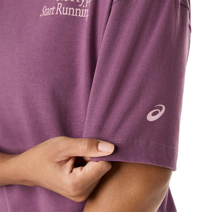 ASICS Runner Message Graphic Relaxed Women's Running T-Shirt - Supersports Thailand
