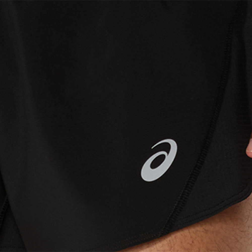 ASICS Silver Split Men's Running Shorts - Supersports Thailand