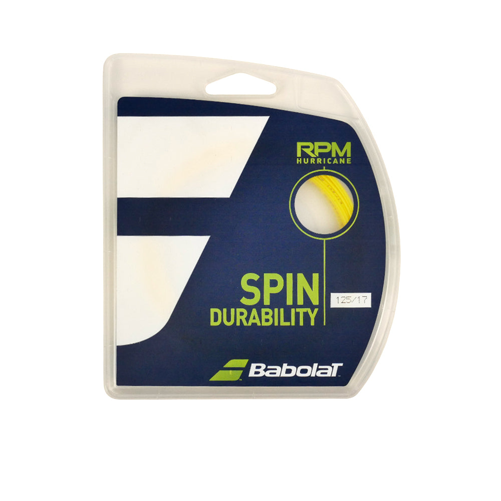 BABOLAT RPM Hurricane 12M Tennis String (17g/1.25mm) - Supersports Thailand Supersports Thailand