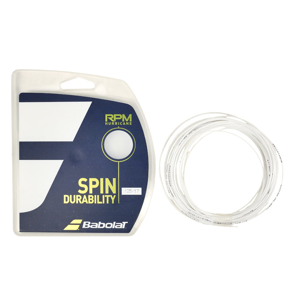 BABOLAT RPM Hurricane 12M Tennis String (17g/1.25mm) - Supersports Thailand