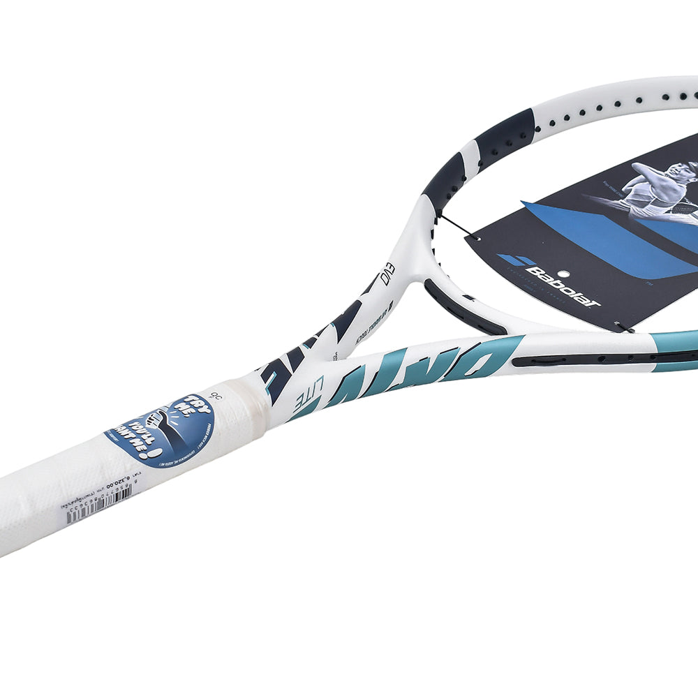 BABOLAT Evo Drive Lite White Gen2 255G Tennis Racket (Unstrung) - Supersports Thailand