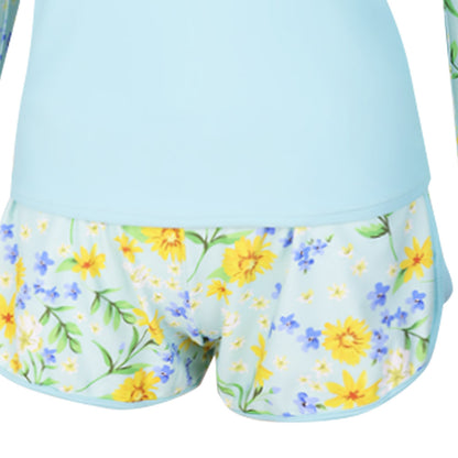 BONA L-135 ชุดว่ายน้ำรัชการ์ดผู้หญิง